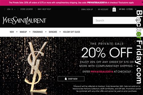 ysl bag black friday|ysl black friday sale.